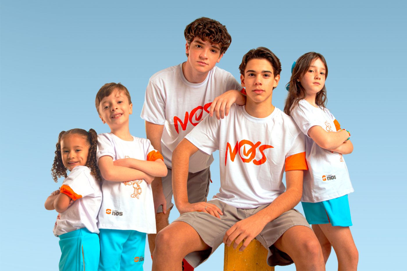 Alunos do Colégio Nós